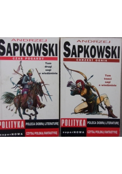 Wiedżmin, zestaw 2 książek
