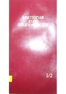 Lektionar zum stundenbuch 1 / 2