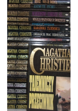 Agatha Christie, zestaw 21 książek