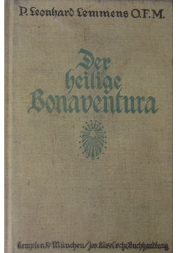 Der heilige Bonaventura, 1909r.