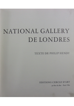 National gallery de Londres