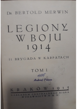 Legiony w boju, 1914 r., 2 tomy w 1