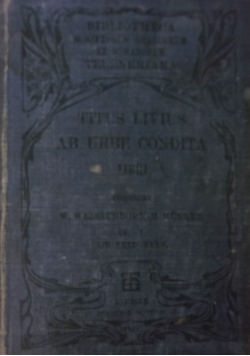 Titi Livi Ab Urbe Condita Libri, 1909 r.