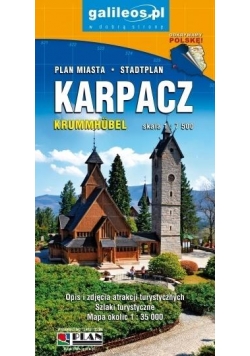 Plan miasta - Karpacz 1:7 500