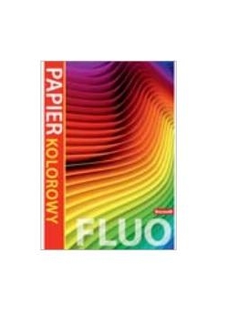 Papier kolorowy A4/8K Fluo (10szt)