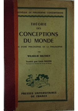 Theorie des Conceptions du Monde, 1946 r.