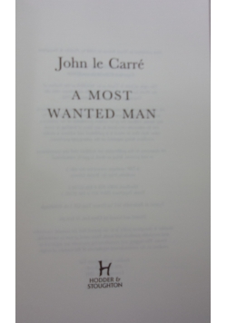 A most Wanted Man