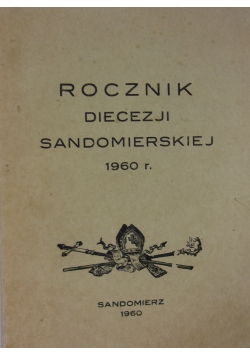 Rocznik Diecezji Sandomierskiej 1960r.