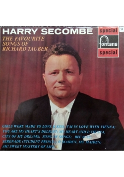 The favourite songs of Richard Tauber Płyta winylowa