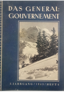 Das General-Gouvernement, helf 4,1943r.