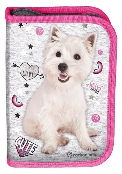 Piórnik z wyposażeniem Dog love