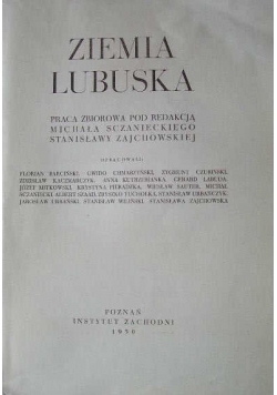 Ziemia lubuska, 1950 r.