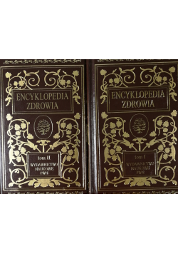 Encyklopedia zdrowia tom I i II