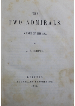The Two Admirals 1842 r.