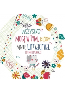 Podstawka korkowa - Wszystko mogę KOTEK