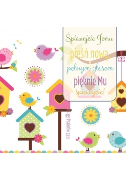 Podstawka korkowa - Śpiewajcie Jemu pieśń nową