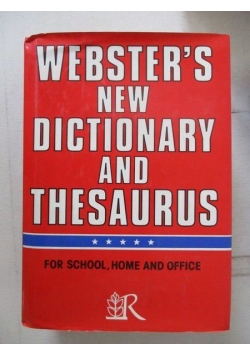 Webster's new Dictionary and Thesaurus