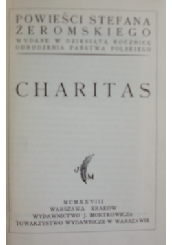 Charitas, 1928 r.