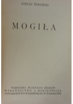 Mogiła, 1923 r.