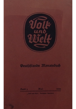 Volt und Welt,1939 r.