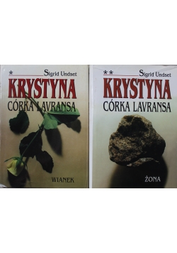 Krystyna córka Lavransa 2 tomy