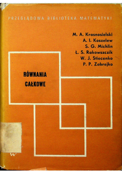Równania Całkowe