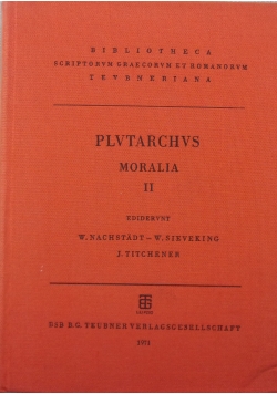 Moralia, vol.II