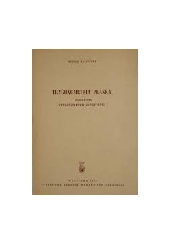 Trygonometria płaska