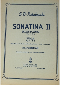 Sonatina II Klasyczna 1949