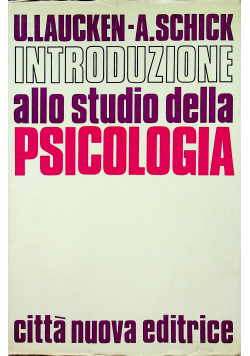Introduzione allo studio della psicologia