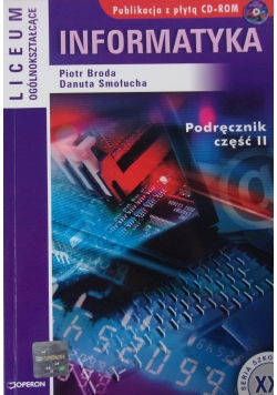 Informatyka. Podręcznik, część II