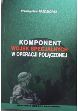 Komponent wojsk specjalnych w operacji połączonej
