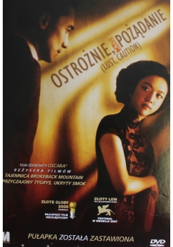 Ostrożnie pożądanie płyta DVD