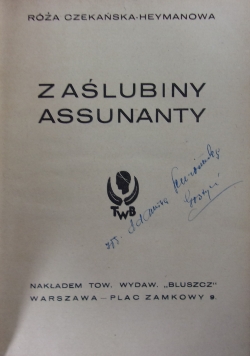 Zaślubiny Assunanty