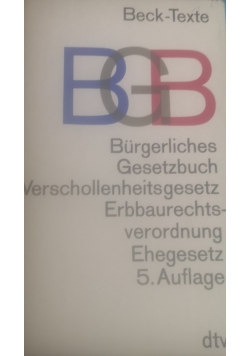 Burgerliches Gesetzbuch