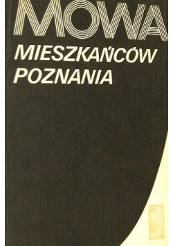 Mowa mieszkańców Poznania