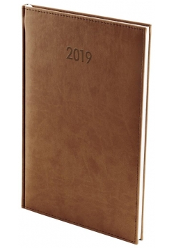 Kalendarz 2019 A4 Tygodniowy Vivella Brąz