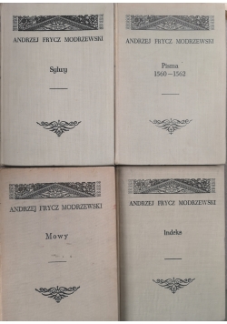 Pisma 1560-1562 / Sylwy / Mowy / Indeks