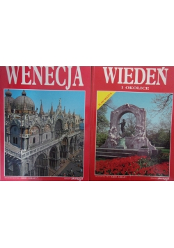 Wiedeń i okolice / Wenecja. Zestaw 2 książek