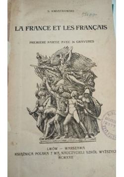 La France et les Francais, 1922 r.