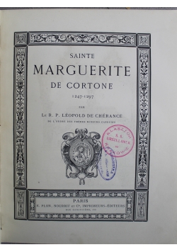 Sainte Marguerite de Cortone 1888 r.