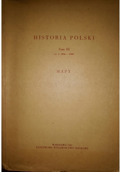 Historia Polski tom III