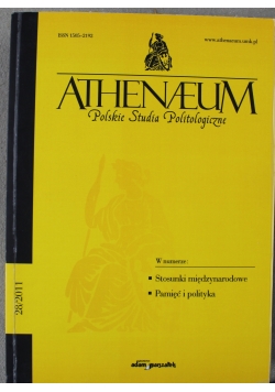 Athenaeum Polskie Studia Politologiczne