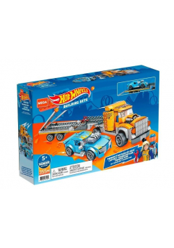 Hot Wheels Klocki Twinduction Transporter + pojazd
