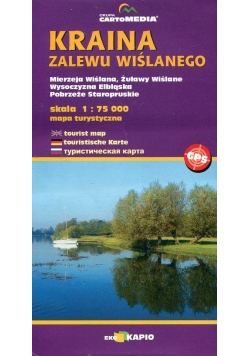 Kraina Zalewu Wiślanego mapa turystyczna 1:75 000