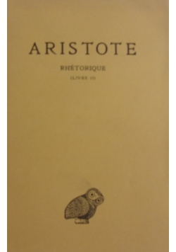 Aristote rhetorique livre I