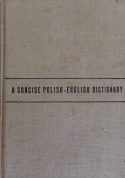 A Concise Polish - English Dictionary