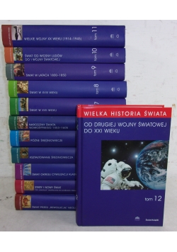 Wielka Historia Świata, zestaw 12 książek