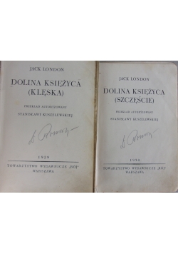 Dolina księżyca  - 2 tomy