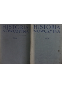 Historia nowożytna, tom I i II